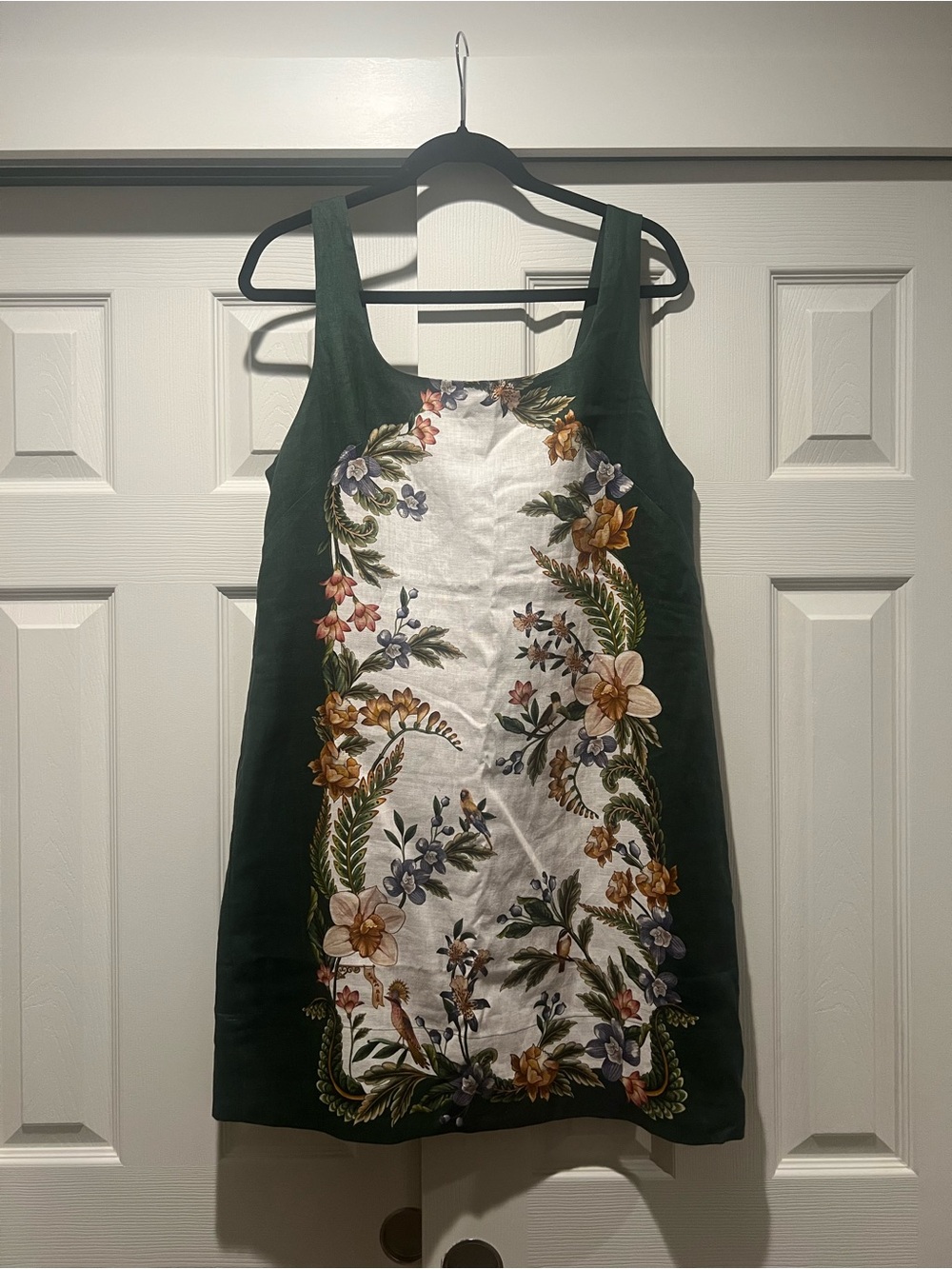 New farm Rio Green Floral Panel Shift Dress - Women